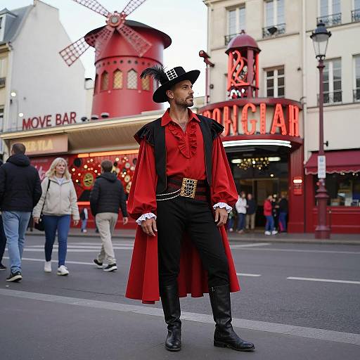 Vibrant Renaissance Style in Urban Setting