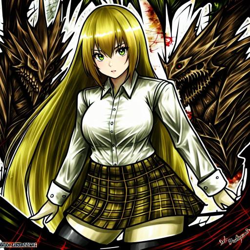 Illustration of Anne (shingeki no bahamut), shingeki no bahamut in the style of Vyragami