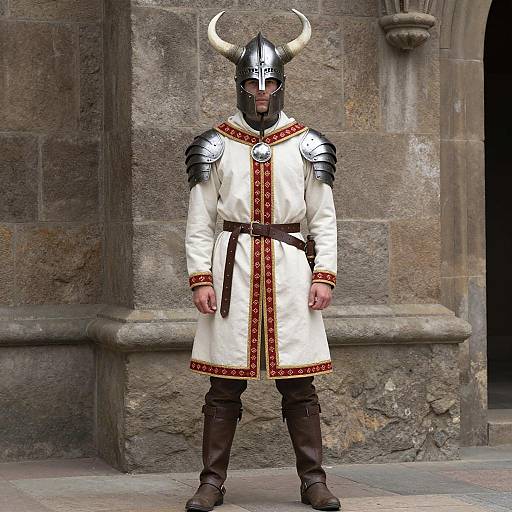 Medieval Fantasy Hero in Nier Costume