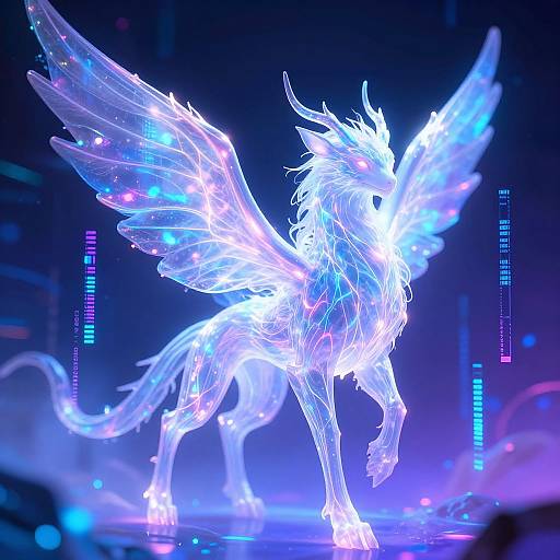 Ethereal AI Mythical Beast Generator