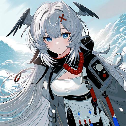 Illustration of Mulberry (arknights), arknights in the style of Kouno (masao)