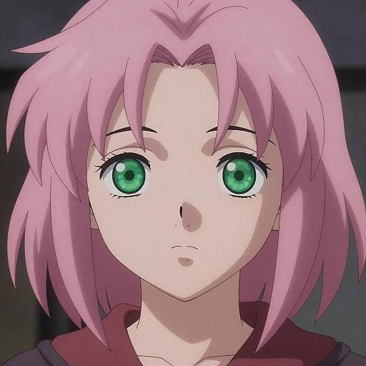 Sakura Haruno Anime Portrait