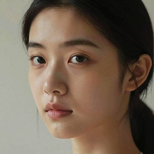 Natural Light Portrait of Young Woman