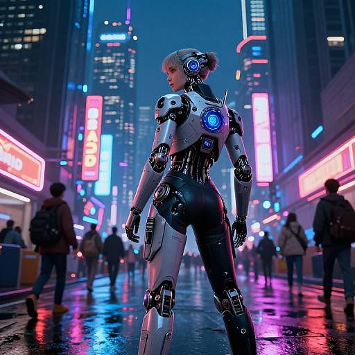Bazoi in Cyberpunk Neon City