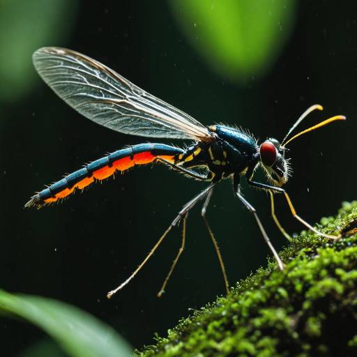 Fungus Gnat in Rainforest Macro