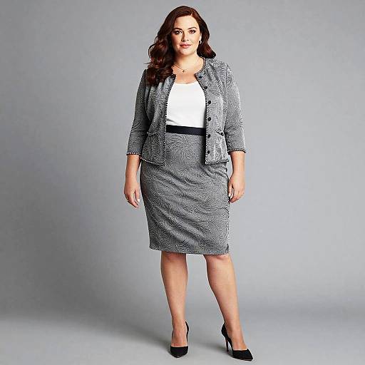 Plus-Size Peggy Carter Costume Portrait