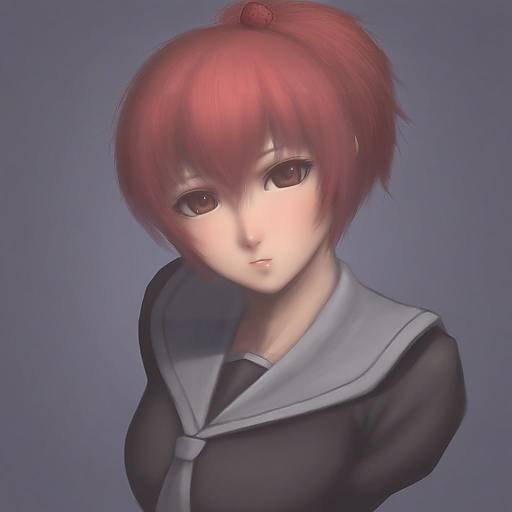 Illustration of Aoi nagisa, strawberry panic! in the style of Asura (asurauser)