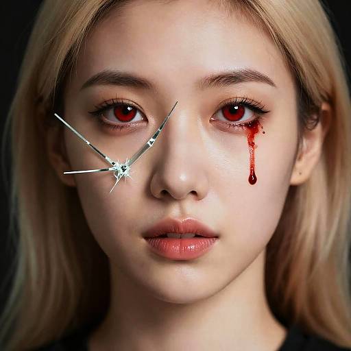 Striking Portrait of a Haunting Beauty