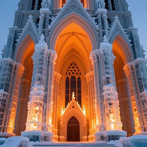 Majestic Frost and Fire Cathedral