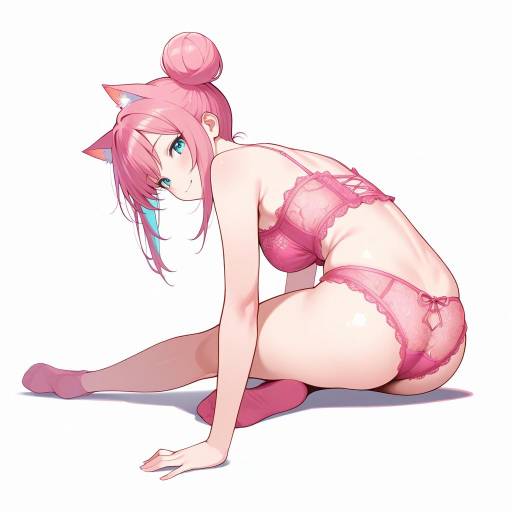 Vibrant Elfish Girl in Elegant Lingerie Vibrant Elfish Girl in Elegant Lingerie