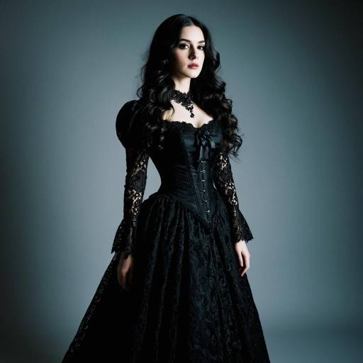 Gothic Elegance in Victorian Fashion