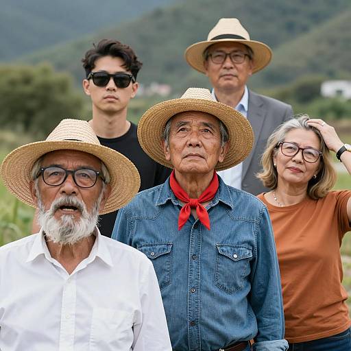 Gathering of Friends in Nature's Beauty