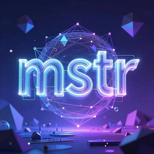 Surreal MSTR Digital Landscape Art