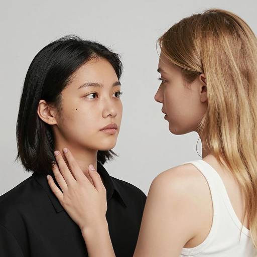 Intimate Portrait of Two Women