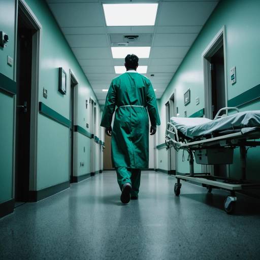 Twilight Hospital Ward with Horror Vibes