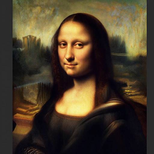 AI Enhancing Classic Portrait Art