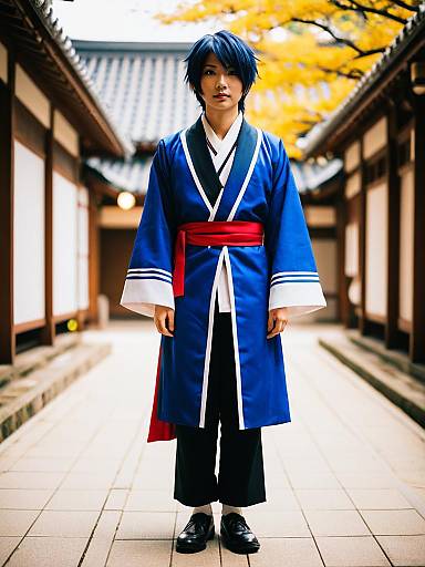 Lifestyle costume photo of Hachiouji naoto. Cosplay clothes