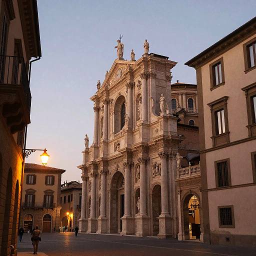 Lecce Baroque Architecture Panorama