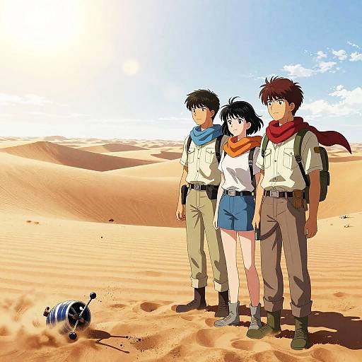 Desert Quest with Adventurous Friends