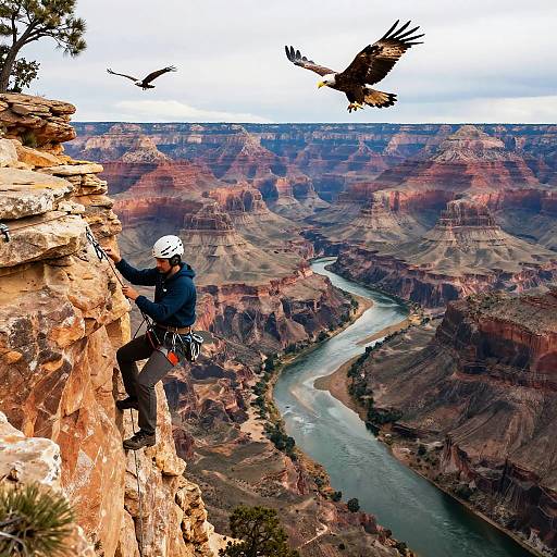 Epic Grand Canyon Climbing Scene