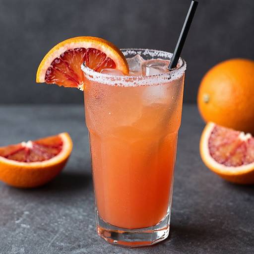 Refreshing Blood Orange Margarita Cocktail