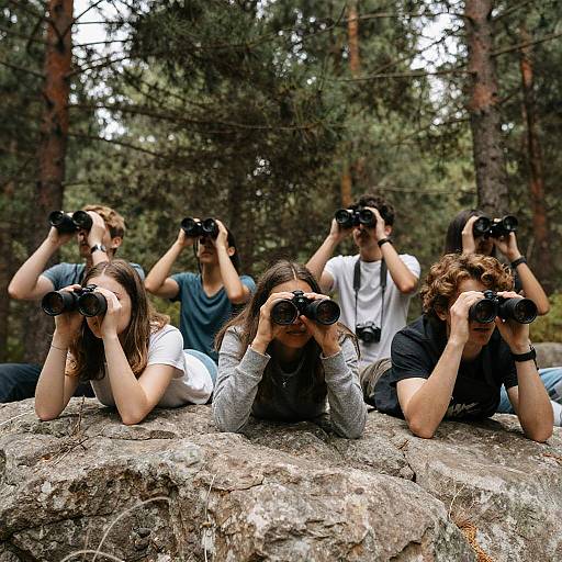 Exploring Nature: Youth in the Forest