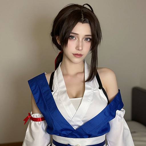 Realistic Shinobu Wakamiya Cosplay Photo