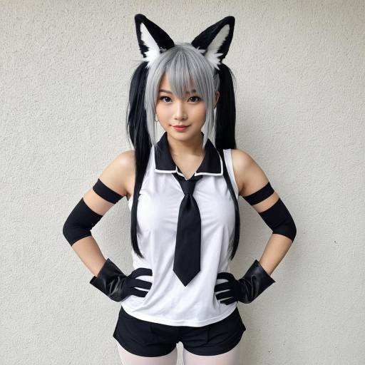 Cosplay photo of aardwolf (kemono friends). Costume clothes