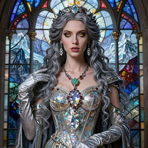 Intricate Gothic Fantasy RPG Portrait