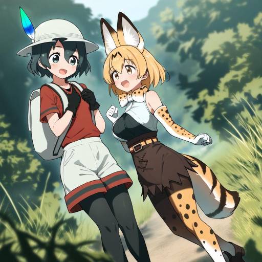Kaban and Friends in Outdoor Adventure