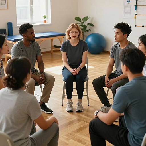 Supportive Rehab Therapy Session