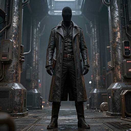 Headless Horseman Sci-Fi Concept Art