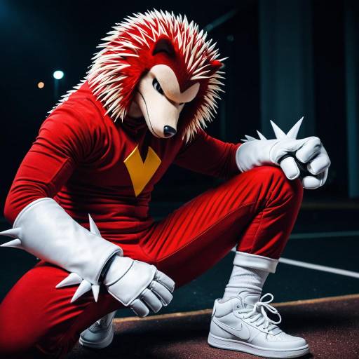 Sporty Knuckles Cosplay Costume Design
