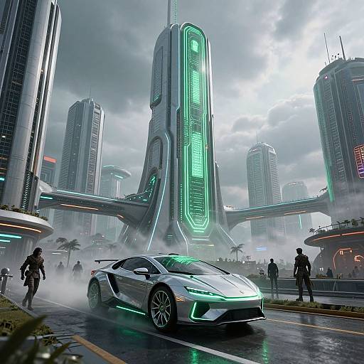 Futuristic Urban Sci-Fi Masterpiece