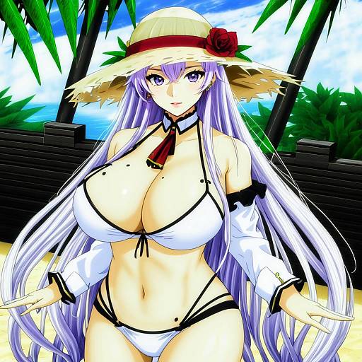 Illustration of Algerie (azur lane), azur lane in the style of Tottoto tomekichi