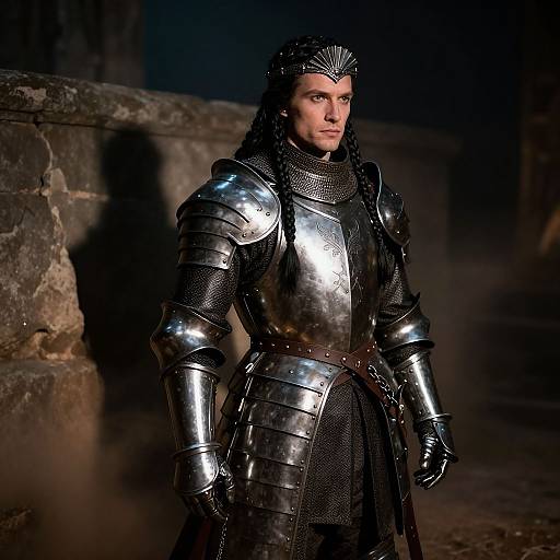 Epic Medieval Knight Portrait