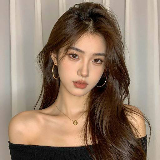 Elegant Portrait of a Young Woman