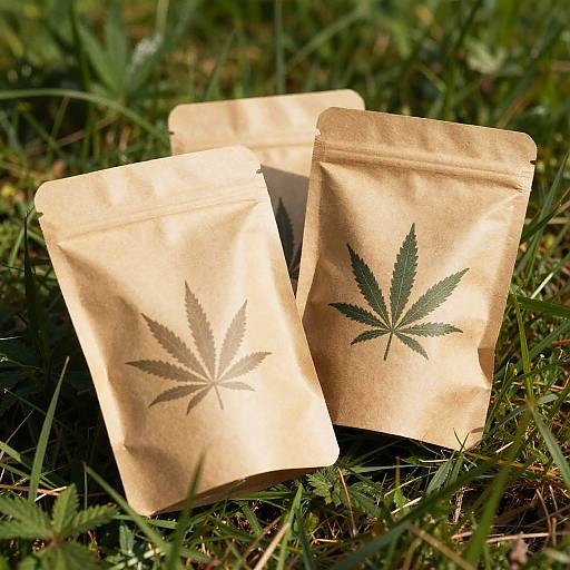 Eco-Friendly Cannabis Chips Packaging