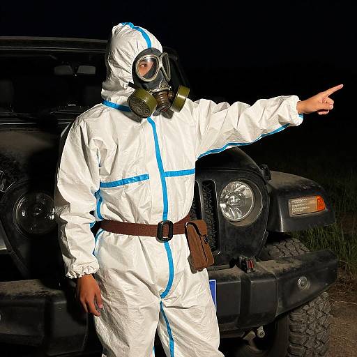 Nighttime Hazmat Adventure in the Wilderness