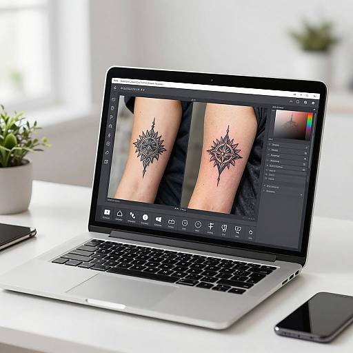 Digital Tattoo Removal Workflow