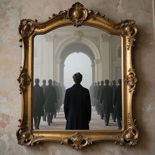 Surreal Mirror and Parallel Procession