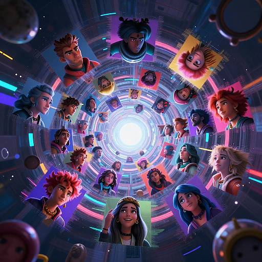 Cyberpunk Character Avatar Generator