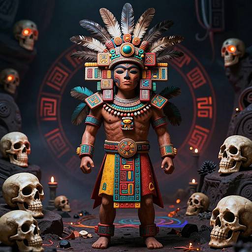 Mictlāntēcutli Aztec Underworld Deity