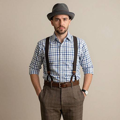 Preppy Male Fashion Portrait