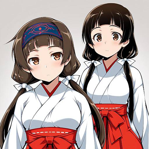 Illustration of Amayadori machi, kumamiko in the style of Tajima yuuki