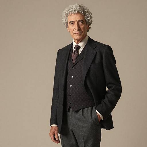 Sophisticated Portrait of a Mature Man