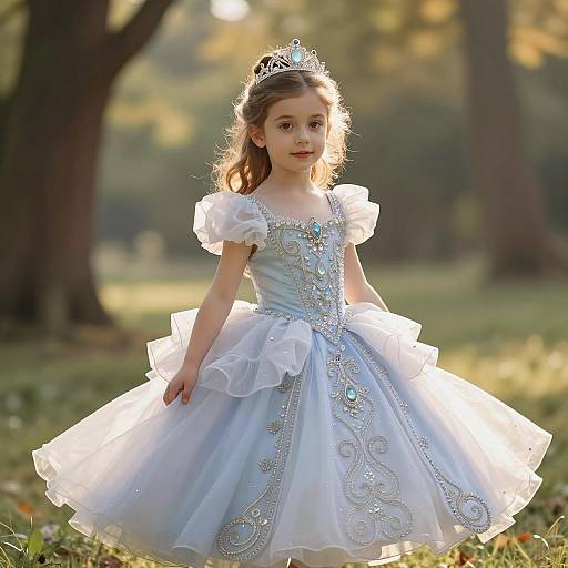 Enchanting Fairy Tale Portrait of a Princess