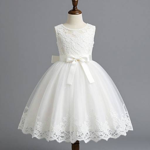 Elegant Organza Lace Ball Gown