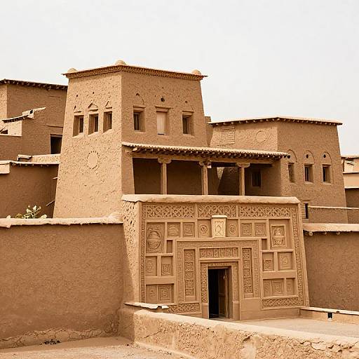 Ancient Adobe Desert Architecture