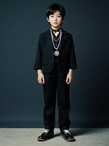 Simple Boy Costume with Jewelry